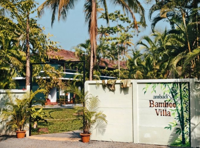 Ambadis lake view villa Kerala backwaters
