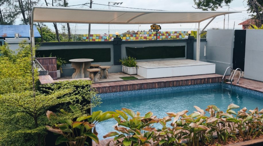 private pool villa in cherai