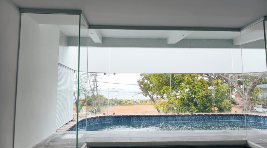 Luxury indoor pool villa Kerala