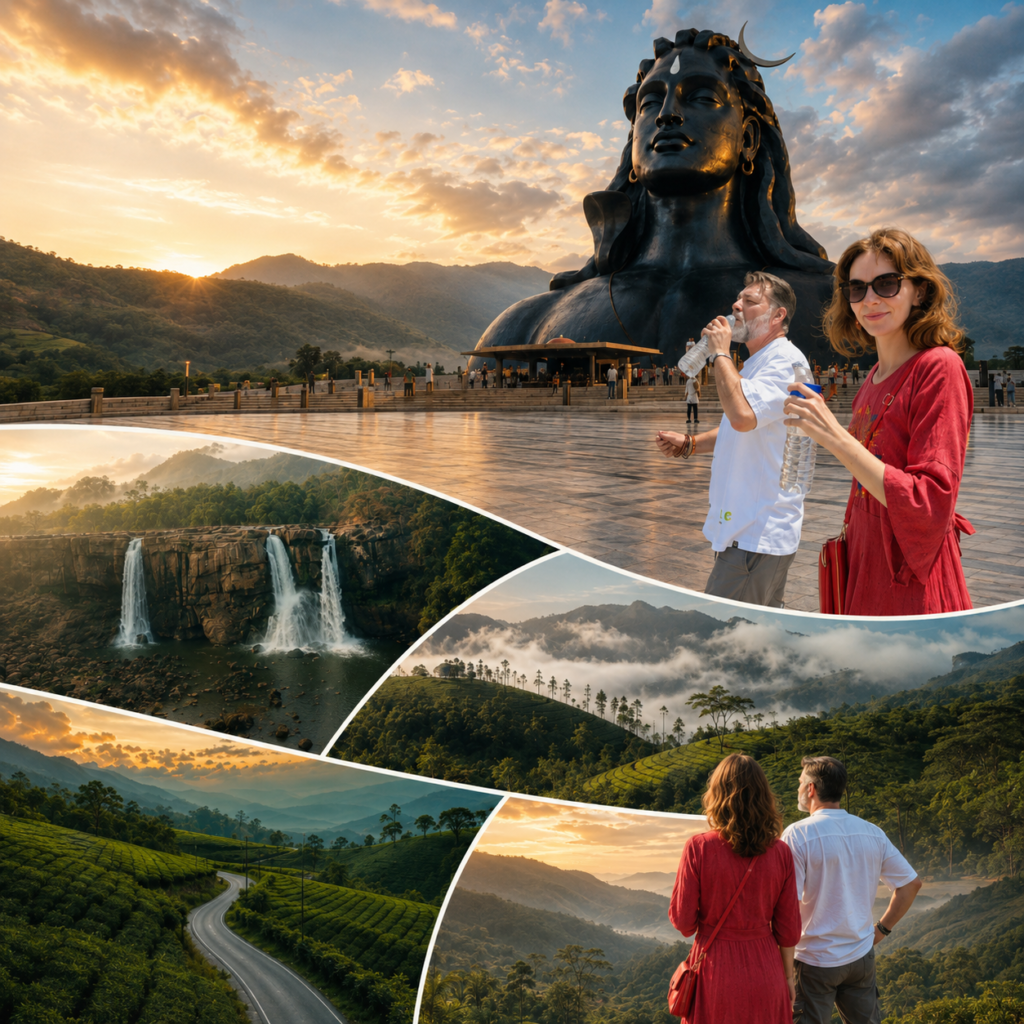Day Trips from Cherai Beach: Vagamon, Munnar, Athirappilly & Isha Yoga Center