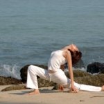 yoga beach